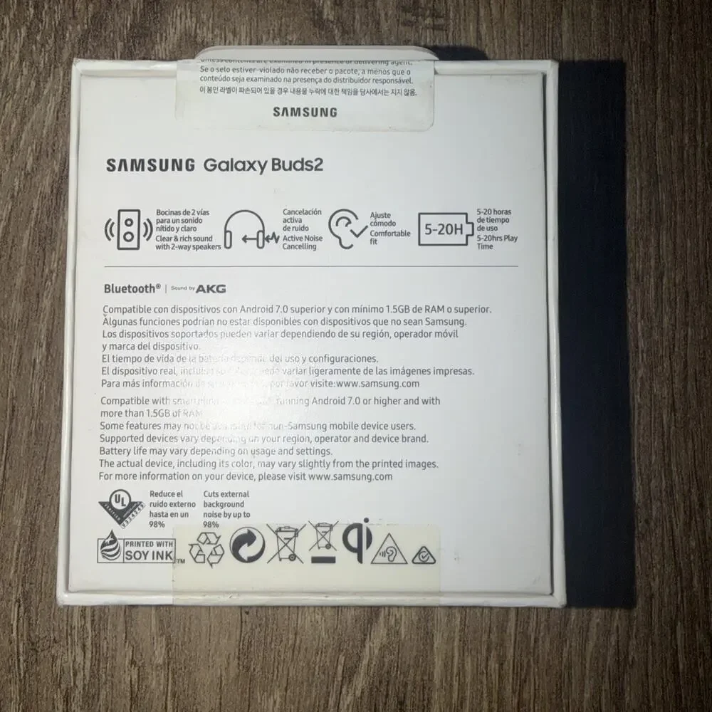 Samsung Galaxy Buds2 - NEW, Sealed box, White
